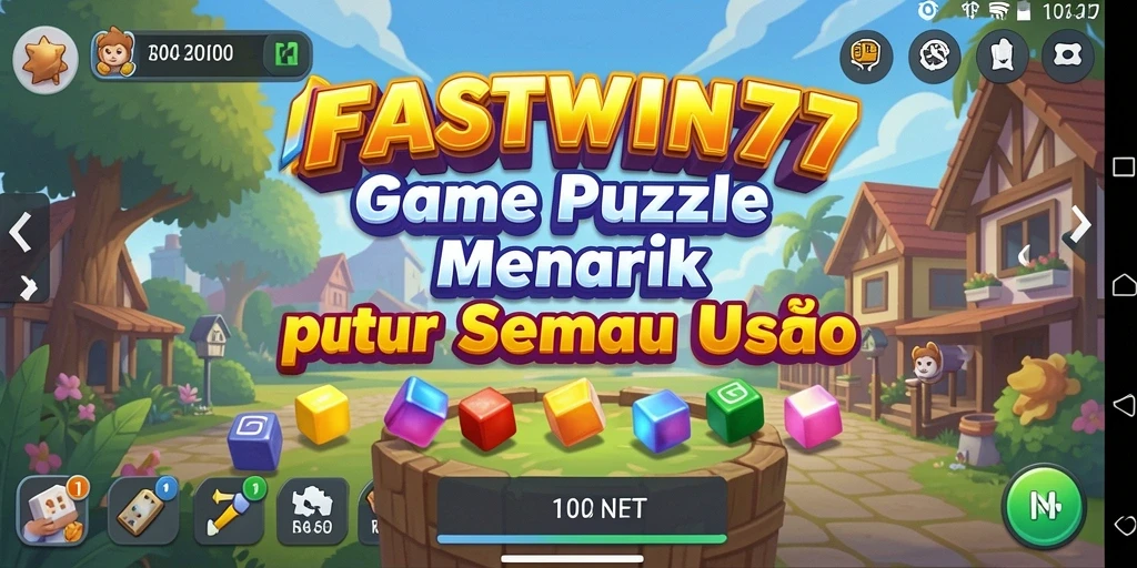 Tangkapan layar FASTWIN77 menampilkan gameplay Puzzle yang menantang dan interaktif.