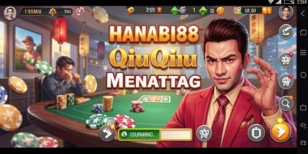Gameplay seru HANABI88 saat bermain QiuQiu.