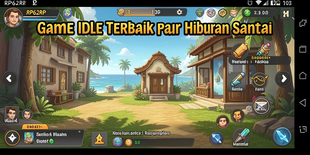 Tampilan gameplay RP62RP yang menarik dan memikat.