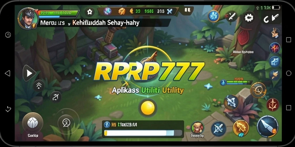 Tampilan antarmuka RPRP777 yang user-friendly.