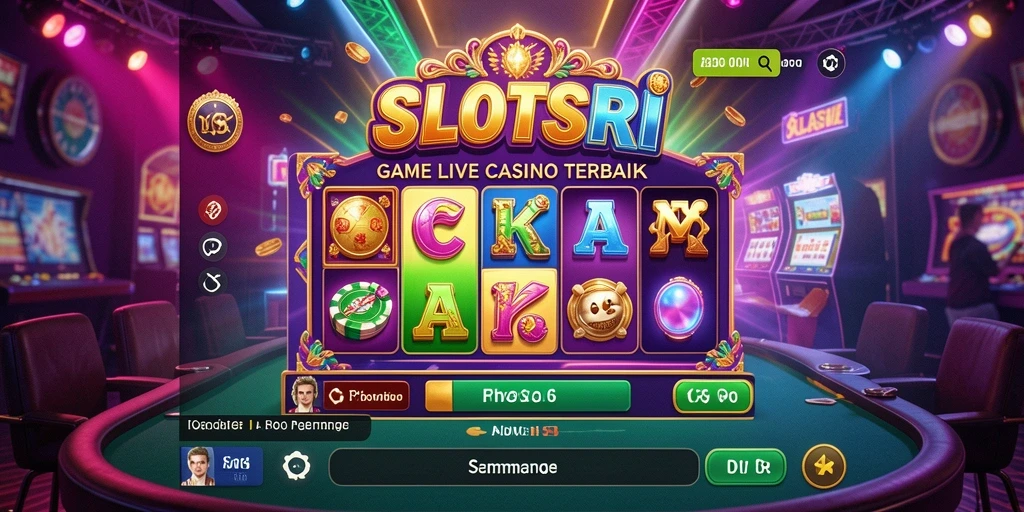 Gameplay menyenangkan dengan dealer langsung di aplikasi Live Casino.