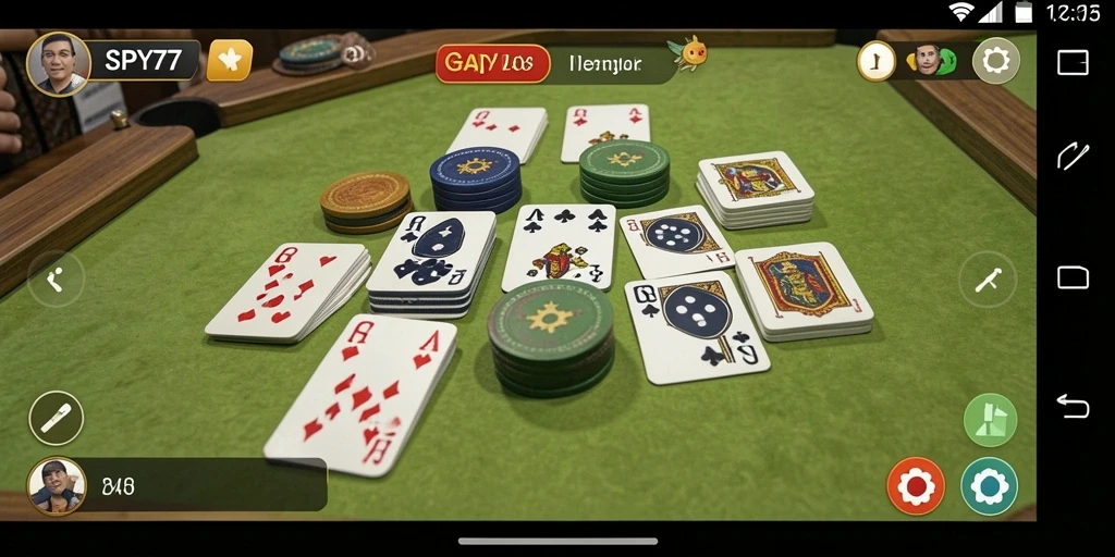Tampilan menarik dari gameplay SPY77 yang seru dan interaktif.