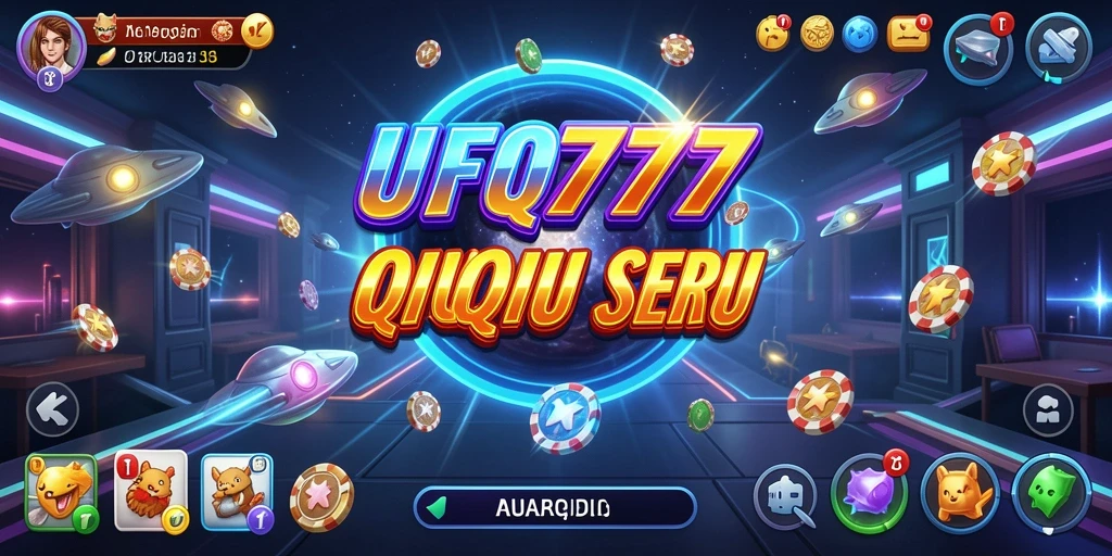 Tampilan menarik dari gameplay QiuQiu di UFO777.